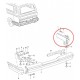 Cooling radiator Support VW Bus T3