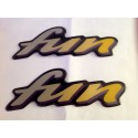 โลโก้ "FUN" สำหรับรถยนต์ทุกคัน - Logo "Fun" for all cars