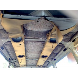 เปลือกระบายอากาศ / เพดานรถบัสปรับอากาศ - Sheath ventilation / air conditioning bus ceiling