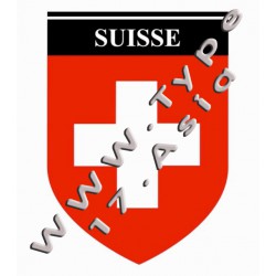 สติกเกอร์ "สวิส" - Sticker "Swiss"