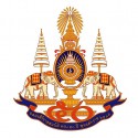 Sticker Jubilee of 50 years of reign of the King of Thailand