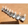 Support ampoules de clignotants avant